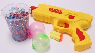 Orbeez Gun with Weird Balloon Maker [upl. by Tobye314]