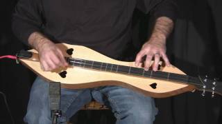 Folkcraft Mountain Dulcimer Arkansas Traveler Fishman Pickup Demo by Stephen Seifert [upl. by Kirstyn842]