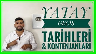 YATAY GEÃ‡Ä°Åž TARÄ°HLERÄ° YÃ–K YATAY GEÃ‡Ä°Åž TARÄ°HLERÄ° VE KONTENJANLARI NEREDE amp NE ZAMAN YAYINLANACAK [upl. by Aknahs954]