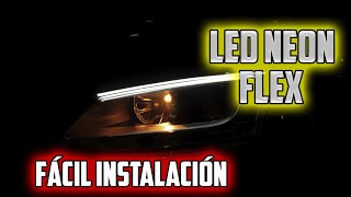 COMO INSTALAR TIRAS LED PARA LOS FAROS DEL JETTA [upl. by Stefan]