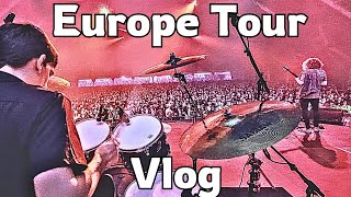 Graspop Festival Belgium Drumming For Wolfmother Vlog Europe Tour [upl. by Beaner]