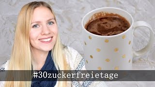 KAKAO REZEPT  ohne Zucker ohne Milch  30zuckerfreietage [upl. by Bonney647]