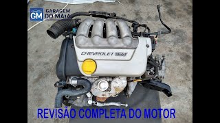 Gm Corsa GSi  Revisão completa e Montagem do motor X16XE [upl. by Irrabaj]