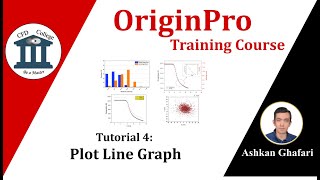 How to draw a line graph in originpro  How to modify a graph  OriginPro Tutorial 4 [upl. by Hi]