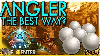 ARK CENTER ASCENDED Best Way To Get Silica Pearls With or Without Angler Fish  Pearl Locations [upl. by Burnight258]