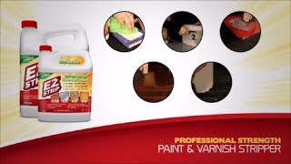 EZ Strip Paint amp Varnish Stripper How It Works [upl. by Orelle517]