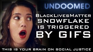 BlackLivesMatter Snowflake is Triggered by GIFs [upl. by Emixam117]