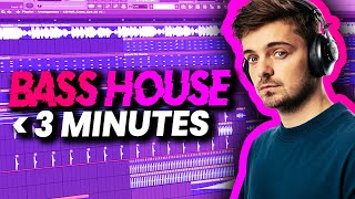 HOW TO BASS HOUSE IN 3 MINUTES [upl. by Eiral]