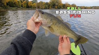 Fall Bass Fishing Fun  JHooked Fishing [upl. by Odnolor]