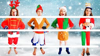 OUR CHRISTMAS OUTFITS GOT ALL MIXED UP  Help Us Put them Back Together wThe Norris Nuts [upl. by Bertram]