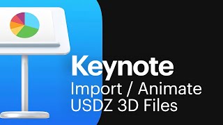 USDZ Files in Keynote [upl. by Nauwtna857]