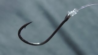 Fishing Knots  How To Tie A Clinch Knot [upl. by Abijah724]