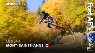 MontSainteAnne DH World Cup 2024  Le RAW des trainings 🇨🇦 [upl. by Laehplar480]