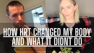 HOW HRT Changed my Body MTF Trans [upl. by Shaylah65]