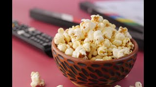 Popcorn simple recipe for students  cookingchannel popcornrecipe studentlife viral catlovers [upl. by Gretel450]