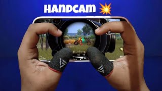 Best HANDCAM 4 Finger  Gyroscope  iPhone 14 Pro ❤️ PUBG Mobile [upl. by Olney]