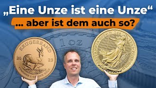 Eine Unze ist eine Unze – oder doch nicht [upl. by Acila]