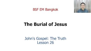 Johns Gospel Lesson 26 TN [upl. by Aroz]