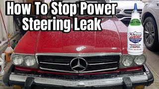 How To Stop Leaking Power Steering Fluid From Your Reservoir [upl. by Hawkie286]