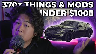 10 CHEAP Nissan 370Z mods amp things UNDER 100 [upl. by Verne236]