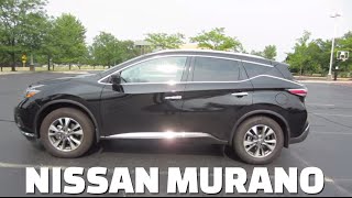 2018 Nissan Murano SL AWD  review walk around and test drive  100 rental cars [upl. by Kopple784]