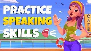 8 Minutes Practice English Speaking Skills  Exercises for Beginners [upl. by Airual]