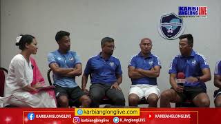 ILEAGUE 3 202425  Interview with KAMS FC  Karbi Anglong Live [upl. by Nnylyar]