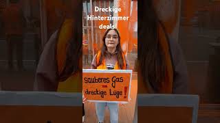 quotDreckige Hinterzimmer dealsquot  letztegeneration lng total berlin 61124 [upl. by Eilyr]