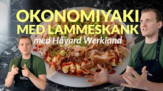 Okonomiyaki med lam fra Håvard Werkland  Kokkens Kveldsmat  MatPrat [upl. by Adiarf]