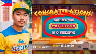 🔥Filipino player made ₱85000 in casino slots Online casino Philippines real money Gcash [upl. by Yentrac]