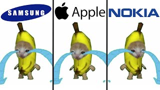 Banana Cat crying but famous phone ringtones [upl. by Gagne]