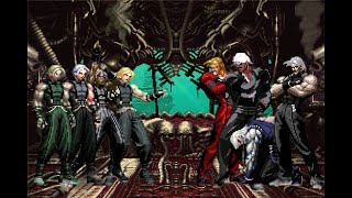 KOF Mugen Adelheid Team VS Rugal Bernstein Team [upl. by Elenore576]