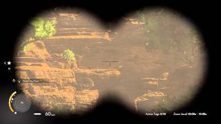 Sniper Elite 3 Kasserine Pass Long Shot Mission 6 [upl. by Aerdnuahs]