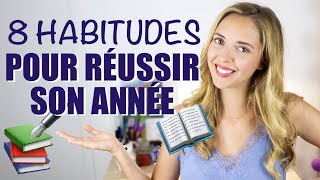 8 MEILLEURES ASTUCES pour RÉUSSIR son année [upl. by Isteb613]