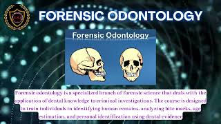 Forensic Odontology The Bite Mark Evidence [upl. by Yramanna]