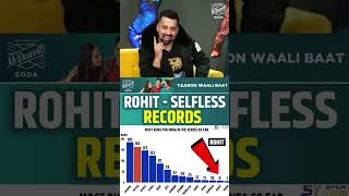 ROHIT SELFLESS RECORDS rohitsharma indvsaus [upl. by Belanger488]