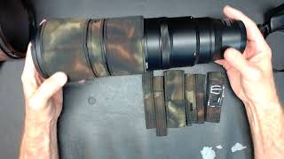 Nikon Z 180600mm Lens Cover Installation OutdoorPhotographyGearcouk  Neoprene Lens Cover [upl. by Nnael]