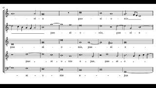 Palestrina O sacrum convivium  Odhecaton [upl. by Atin]