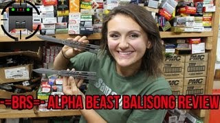 BRS Alpha Beast Butterfly Knife review by Lena MiculekAfentul [upl. by Reynold432]