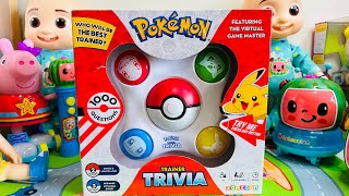 Unboxing POKÉMON TRIVIA [upl. by Zenda]