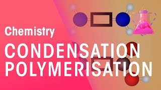 Condensation Polymerisation  Organic Chemistry  Chemistry  FuseSchool [upl. by Golightly346]