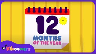 12 Months of the Year  THE KIBOOMRS Preschool Songs for Circle Time  Learning Song [upl. by Him]