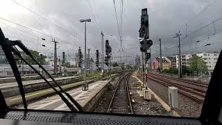 Führerstandsmitfahrt im RE1 RRX Köln  Aachen  Desiro HC [upl. by Leverett]