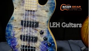 NAMM 2024 The Basses of LEH Guitars namm2024 bassguitar lehguitars [upl. by Ocnarf]