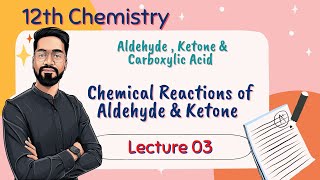 12th Chem  Lec 03  Chemical Reactions of Aldehyde amp Ketone  IITJEENEET  Ashish Singh Lectures [upl. by Hut359]