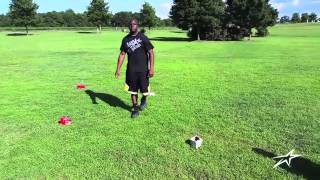 Flag Football Drill 4  Zig Zag [upl. by Ynamreg]