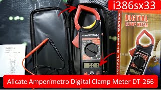 Alicate Amperímetro Digital Clamp Meter DT 266 [upl. by Cassandra]