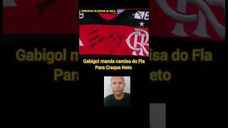 Olha o que Craque Neto fala do presente que ganhou de Gabigol shorts [upl. by Teews]