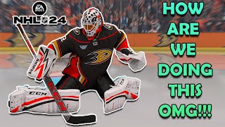 NHL 24 Be A Pro GOALIE EP7 BEATING OUR RIVALRY TEAM UNREAL SAVES HOW [upl. by Mycah876]