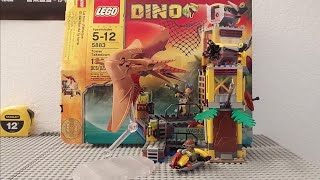 Lego DINO Tower Takedown set 5883 S PIDERs Lego review [upl. by Yniar]